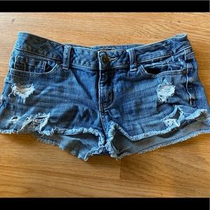 Jean shorts